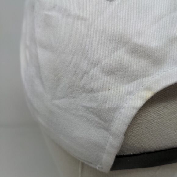Champion Men's Slideback Hat White Size OSFM Embroidered Big Logo Cotton - Picture 8 of 11
